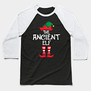 Ancient Elf Matching Family Christmas Baseball T-Shirt